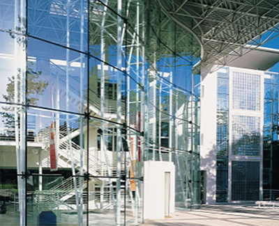 Bolted Glass Facades.